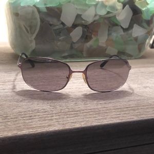 Anna Sui metal frame sunglasses